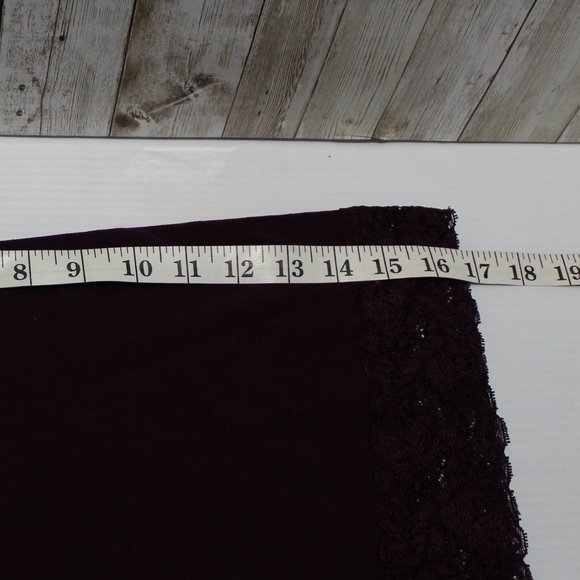 LOT of 3 Camisole / Tank Tops Apt 9 & Layne Bryant Burgundy, Teal, Taupe - Picture 5 of 16